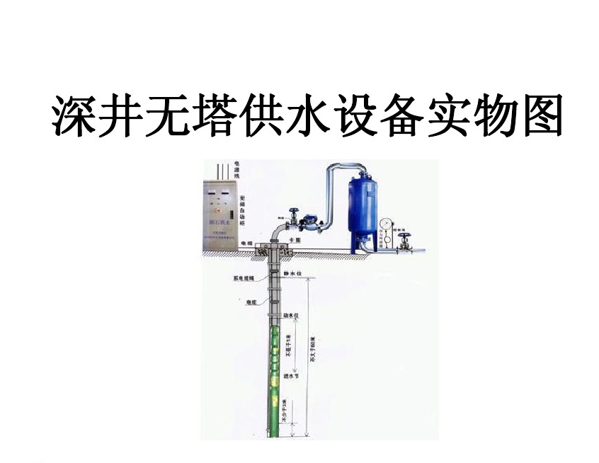 江西井泵无塔式供水设备